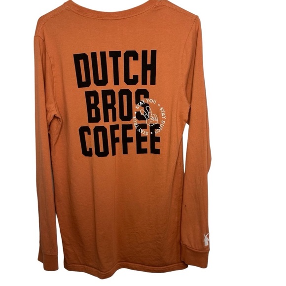 Dutch Bros NWT BRAND NEW IN BAG Pink Long Sleeve WOMEN’s MEDIUM+MEN’S LARGE+XL - Picture 3 of 12